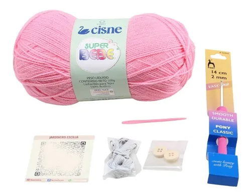 Kit Jardinera Cecilia De Concept Para Tejer A Crochet