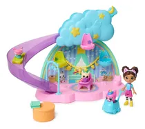 Comprar Gabbys Dollhouse, Sala De Juegos En La Oreja De Cuidado De Los Gatitos, Set De Juego De 17 Piezas Con 4 Figuras Y Muebles Para La Casa De Muñecas, Juguetes Para Niños Y Niñas A Partir De 3 Años