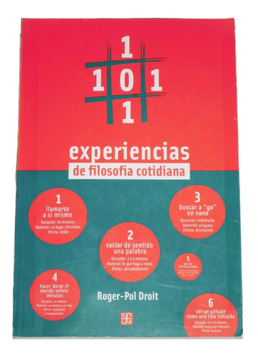 101 Experiencias De Filosofia Cotidiana / Roger Pol Droit