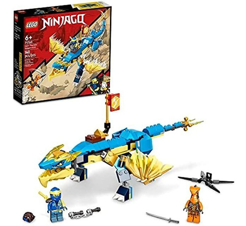 Lego Ninjago Jay's Thunder Dragon Evo 71760 Juego Con Un Ju