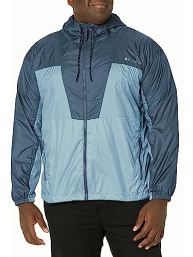 Columbia Trail Traveler Rompevientos Para Hombre, Jet