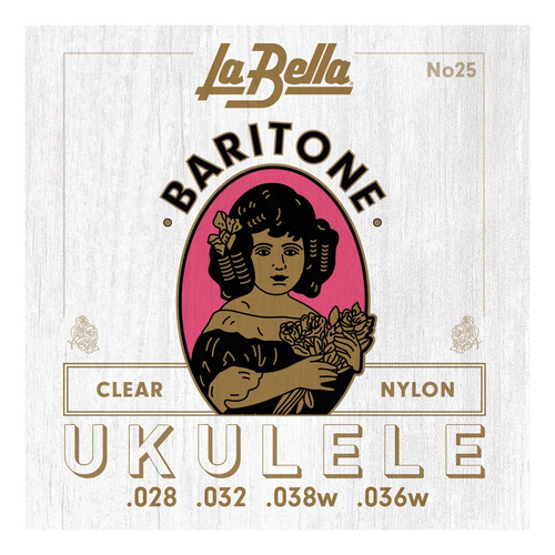 Encordado La Bella 25 Para Ukelele Baritono