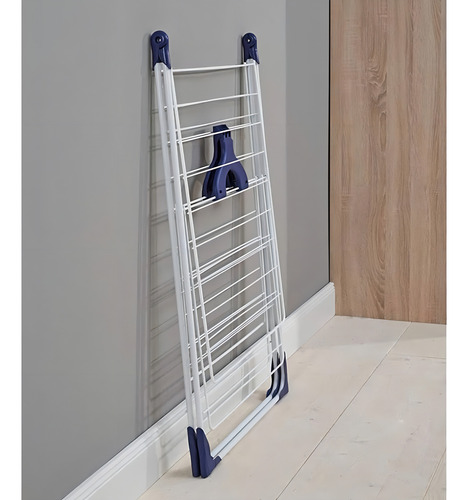 Tender Leifheit Con Alas Especial Prendas Largas 20m Colgado Color Blanco