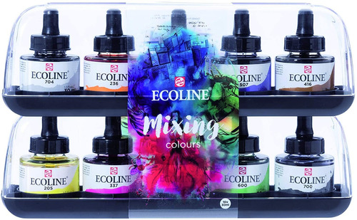 Ecoline Liquid Watercolor 30ml Set Of 10 (11259902)