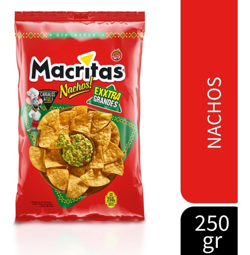 Nachos Macritas Extra Grande 250g