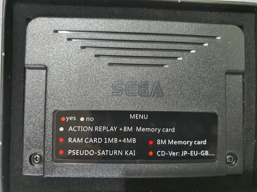 Fenrir Duo Saturn Ode + Pseudo Kai + 2 Controles E Cartão Sd