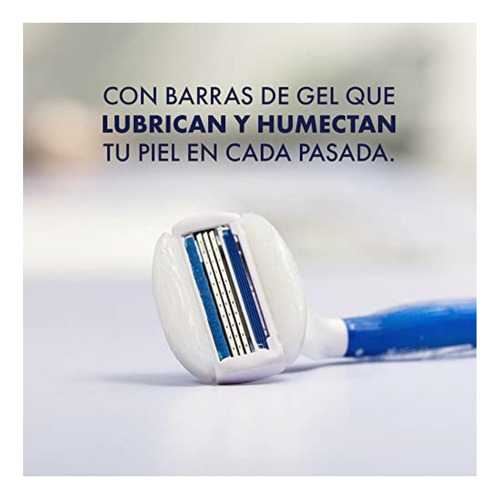 Gillette Mach3 Cuerpo 2 Cartuchos Para Afeitar El Cuerpo