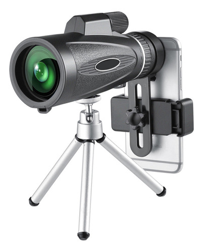 Telescopio Monocular Con Lente Óptica Hd Con Zoom De 12x50+t