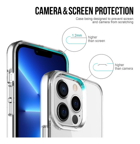 Imagem 4 de 5 de Capinha Celular Space Shock Para iPhone 13 Pro Max
