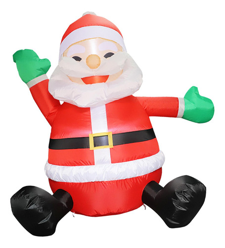 Decoraciones Inflables Navideñas Luminosas De Papá Noel