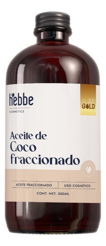 Aceite De Coco Fraccionado (líquido) Uso Cosmético