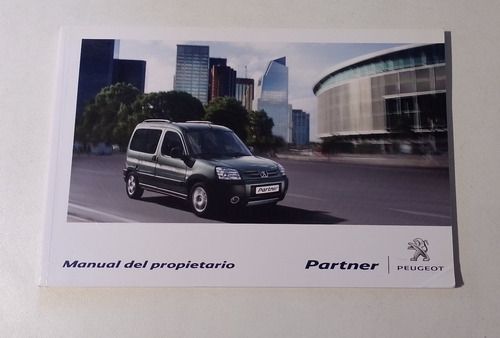 Manual Del Propietario Peugeot Partner 2010 