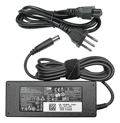 Cargador Orig. Notebook Dell Latitude 3450 (19.5v - 4.62a)