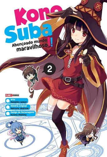 Konosuba: Abençoado Mundo Maravilhoso! Vol. 2, de Akatsuki, Natsume. Editora Panini Brasil LTDA, capa mole em português, 2021