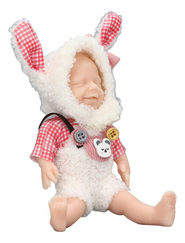 Boneca Reborn Doll Baby, Silicone Macio, Segura, Toque Real,