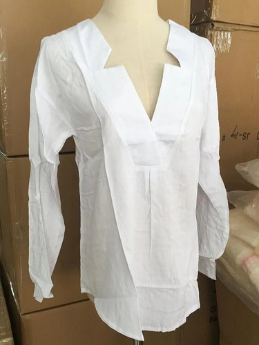 Camisa Blusa De Mujer Camisola Cuello Estrella Hasta 5xl