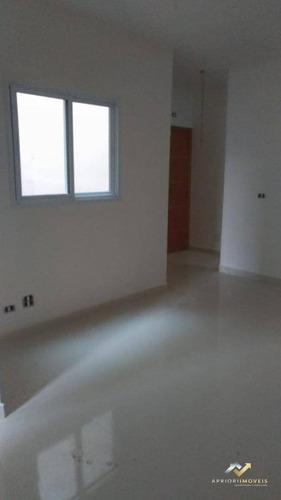 Cobertura Com 2 Dormitórios À Venda, 90 M² Por R$ 286.000,00 - Vila Junqueira - Santo André/sp - Co0692