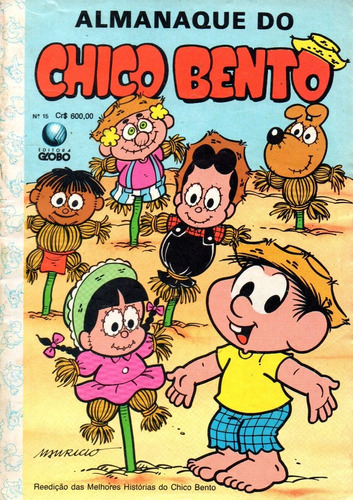 Almanaque Do Chico Bento 15 - Globo - Bonellihq Cx116 E21