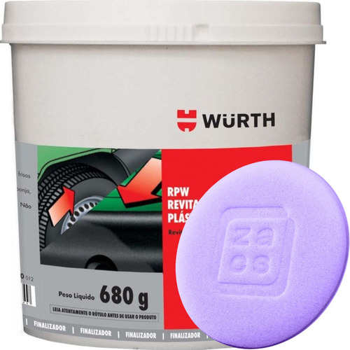 Rpw Revitalizador Renova Plastico 680g Wurth + Aplicador