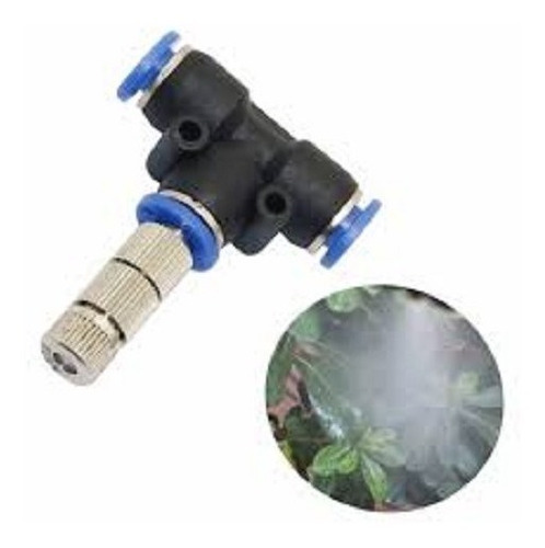 Conector Base T + Boquilla Aspersora Para Túnel Sanitización
