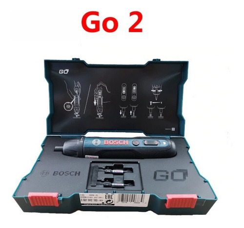 Imagen 3 de 7 de Atornillador Inalambrico Bosch Go 3,6v Gen 2 Nuevo Modelo