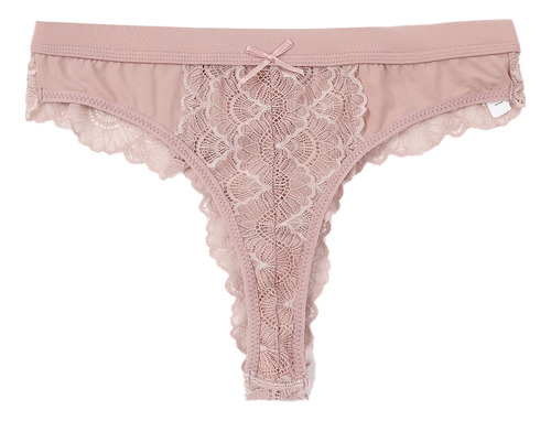 Tangas De Encaje Transparentes Y Transpirables Para Mujer