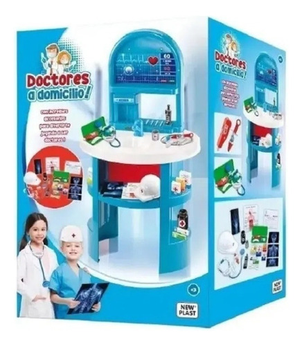 Doctores A Domicilio Infantil Accesorios Didactico New Plast
