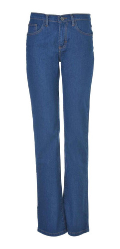 Imagen 2 de 7 de Pantalon Jeans Vaquero Wrangler Mujer Cintura Alta Ro42