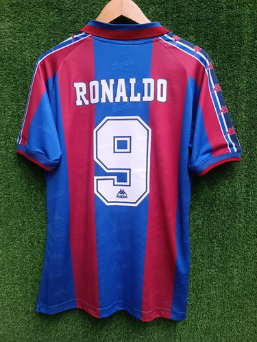 Camiseta Retro Ronaldo Club Barcelona Temporada 1996 - 1997