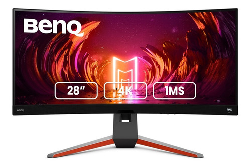 Monitor Gamer Curvo 144hz Benq Mobiuz Ex3410r 34 PuLG. Hdri Color Negro con gris