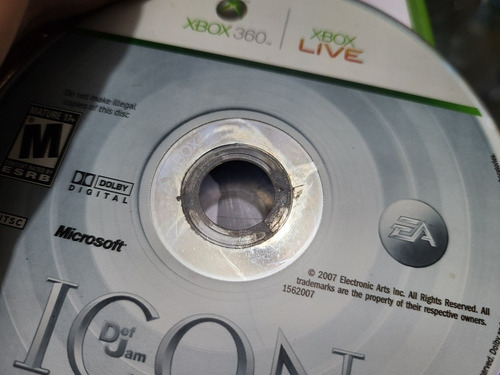 Def Jam Icon Xbox 360 (Reacondicionado)