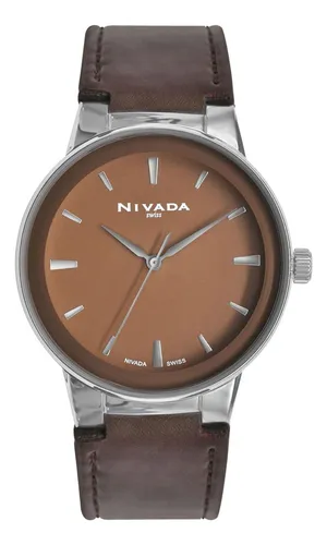 Reloj nivada correa de piel new arrivals