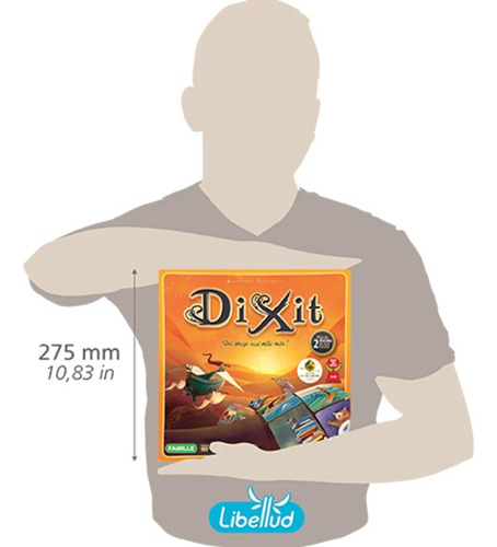 Juego De Mesa Familiar Dixit Asmodee 3 - 6 Jugadores Edad 8