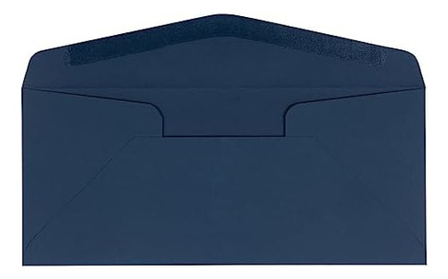 Jam Paper 10 Sobres Business Premium - 4 X 9 - Azul Marino -