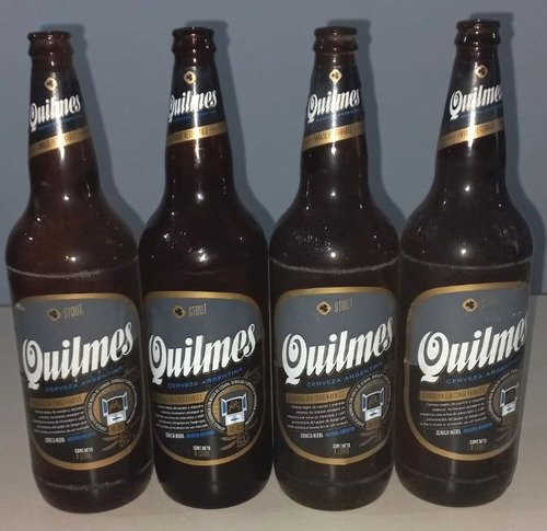 Botellas Retornables Vacías Cerveza Quilmes X 4 Embases