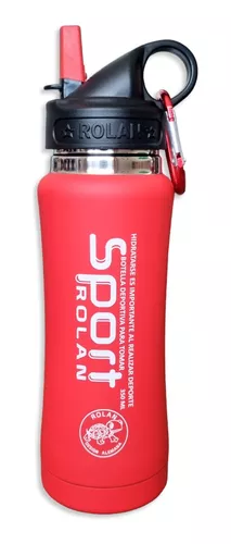 Botella De Agua Deportiva 750 Ml Termica Acero Inoxidable