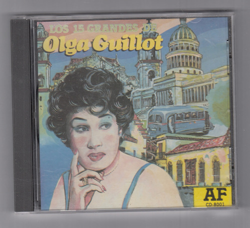 Olga Guillot Los 15 Grandes Cd Original Usado Qqe, Mz
