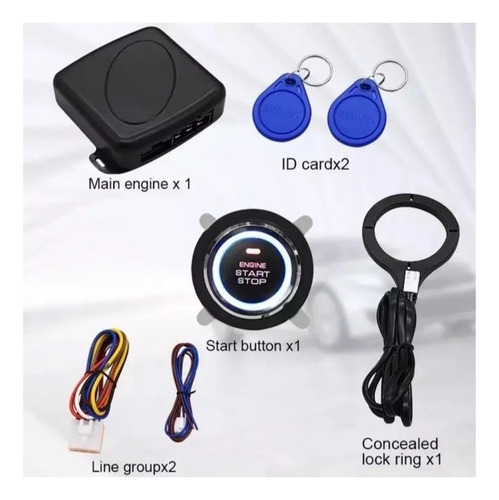 Boton Encendido Y Apagado Smart Start Engine Con Sensor