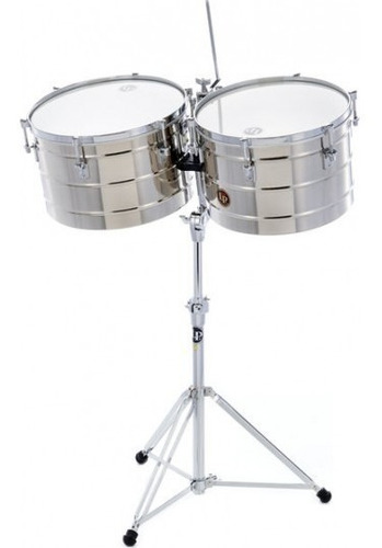 Timbales Lp Tito Puente 15 Y 16 Lp258s Cromados 