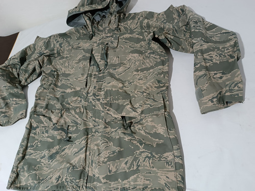 Parka Impermeable Large Long Militar U. S. Gore-tex 