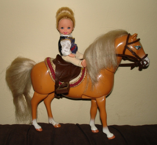 Kelly Y Su Pony Original Barbie Mattel #100