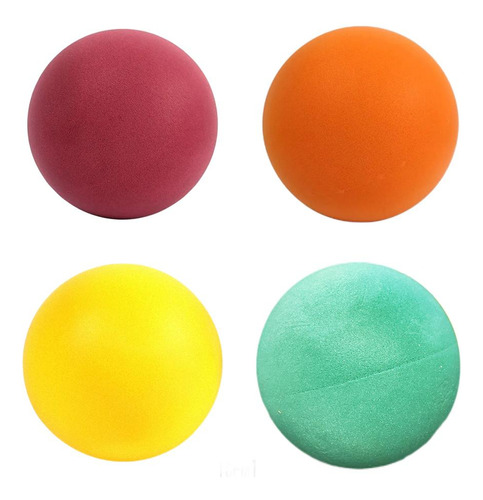 Pelota Silenciosa Amarilla De 18 Cm, Suave Y Que Rebota, Red