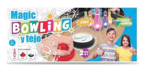 Juego Magic Bowling Tejo Luminoso Duendesyprincesas