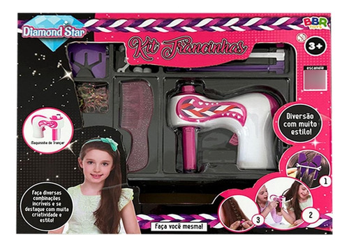 Kit Maquininha Para Cabelo Com Acessórios - Bbr Toys