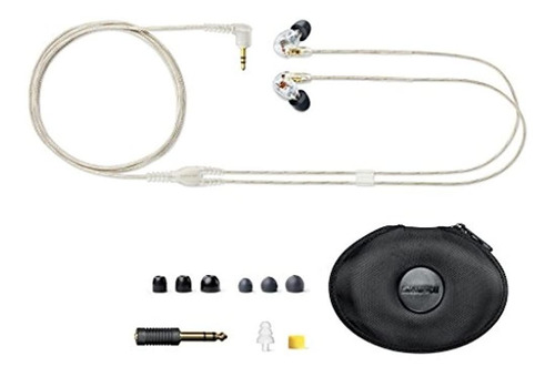 Imagen 2 de 5 de Audifonos Con Aislamiento De Sonido Shure Se425-cl Con Micro