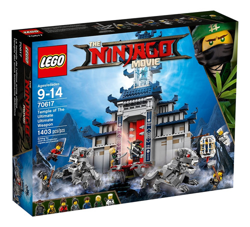 Lego 70617 Lego Ninjago Movie Templo Bunny Toys