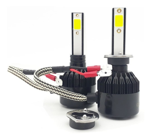 Imagem 3 de 6 de Kit Super Led Techone 12v 24v H1 H3 H4 H7 H8 H11 Hb3 Hb4 H27
