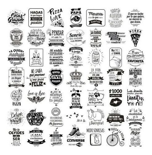 Pack Premium 4000 Vectores Frases P Frascos Y Botellas