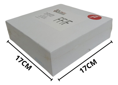 Papel Fibra De Vidrio Fagalab C/100 125mm Ff/f (gf/f)