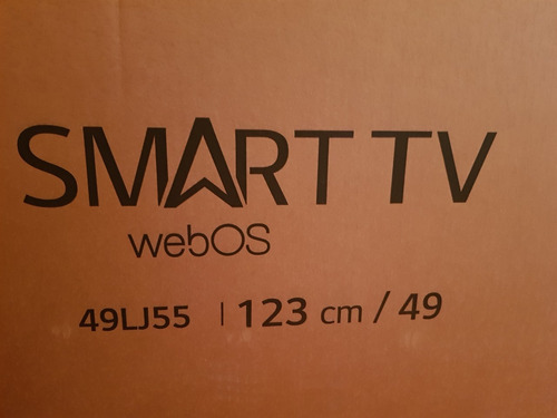 Smart Tv LG 49lj5500 Led Full Hd 49 Vidrio Rajado